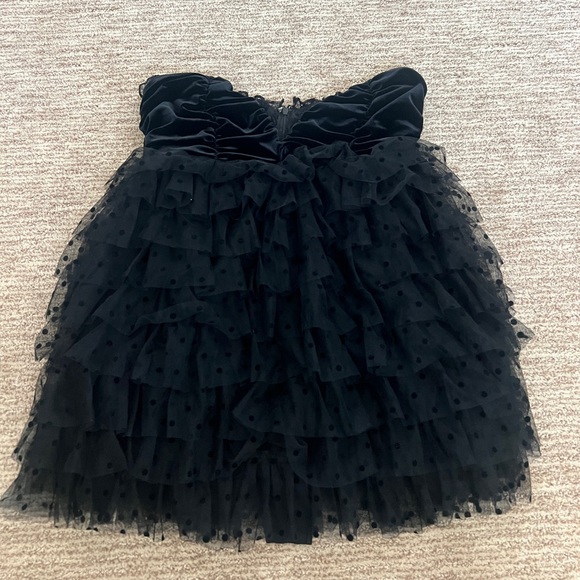 For Love & Lemons Jourdan Off The Shoulder Mini Dress - Picture 5 of 9